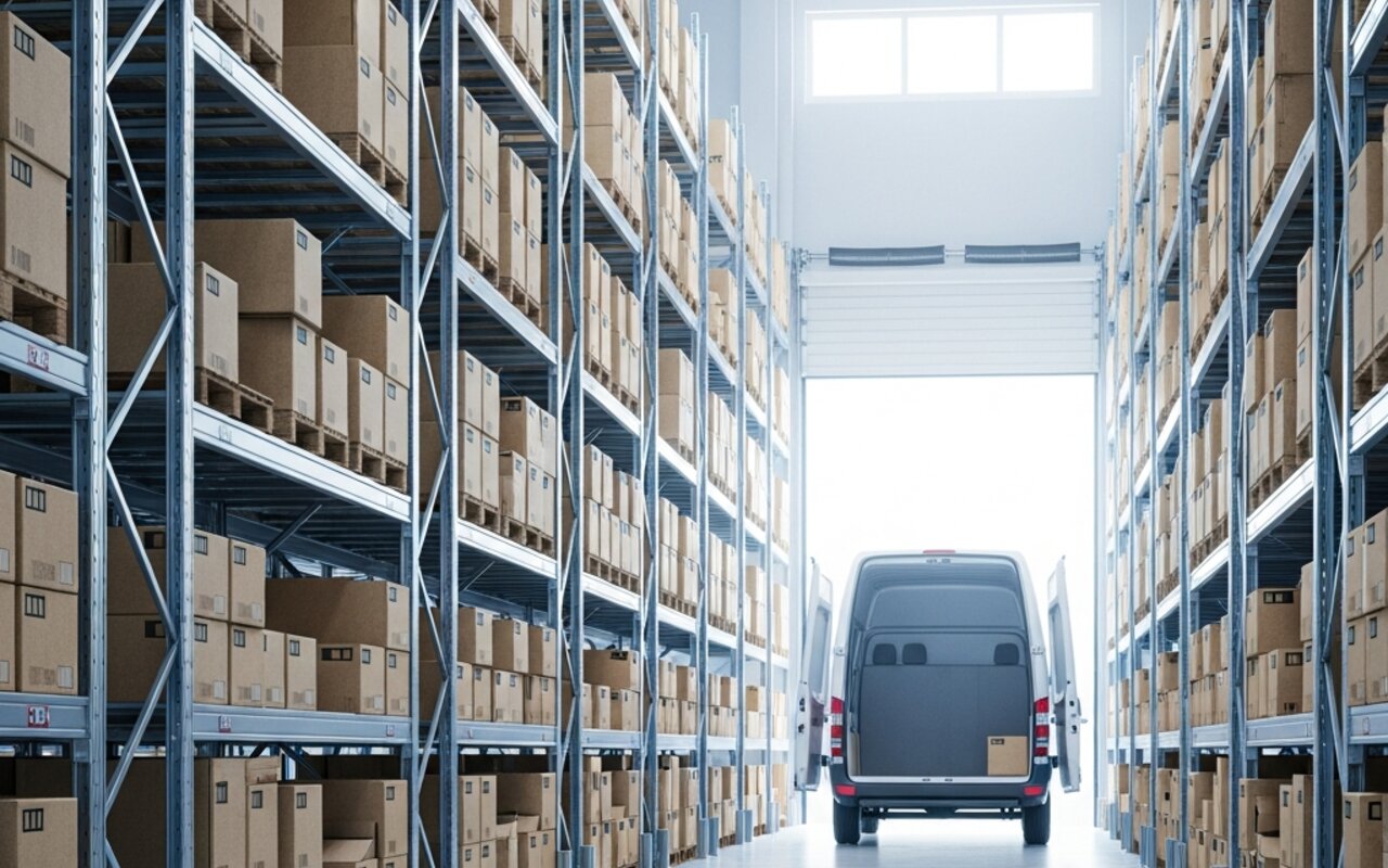 Logistics warehouse and trucking operations